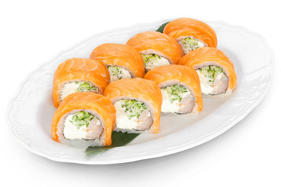 Ролл Филадельфия с креветками XL Ивано-Франковск