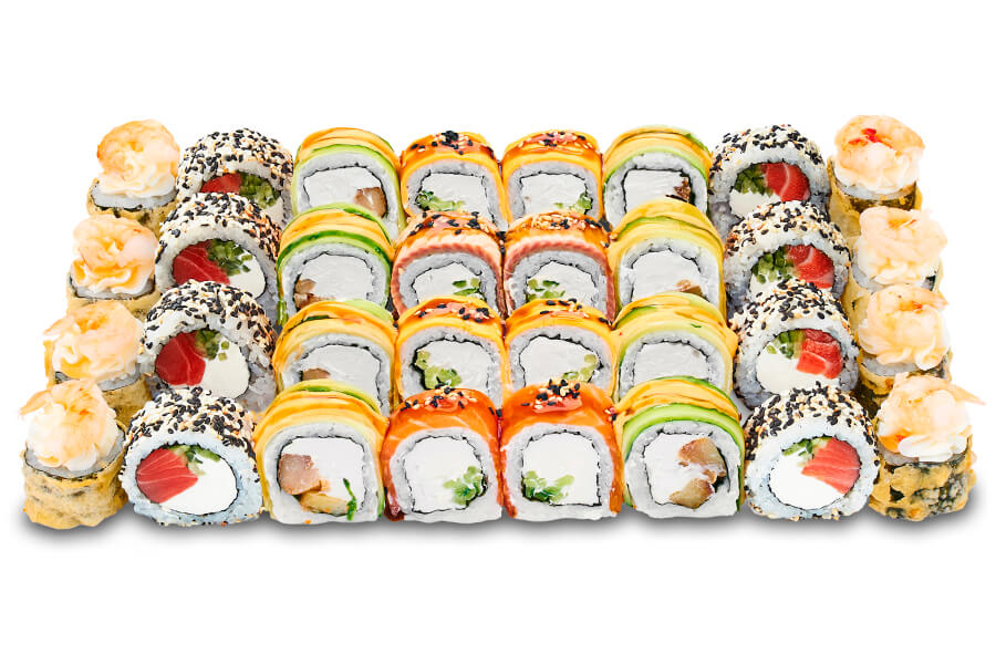 Суши-сет Филадельфия унаги заказать