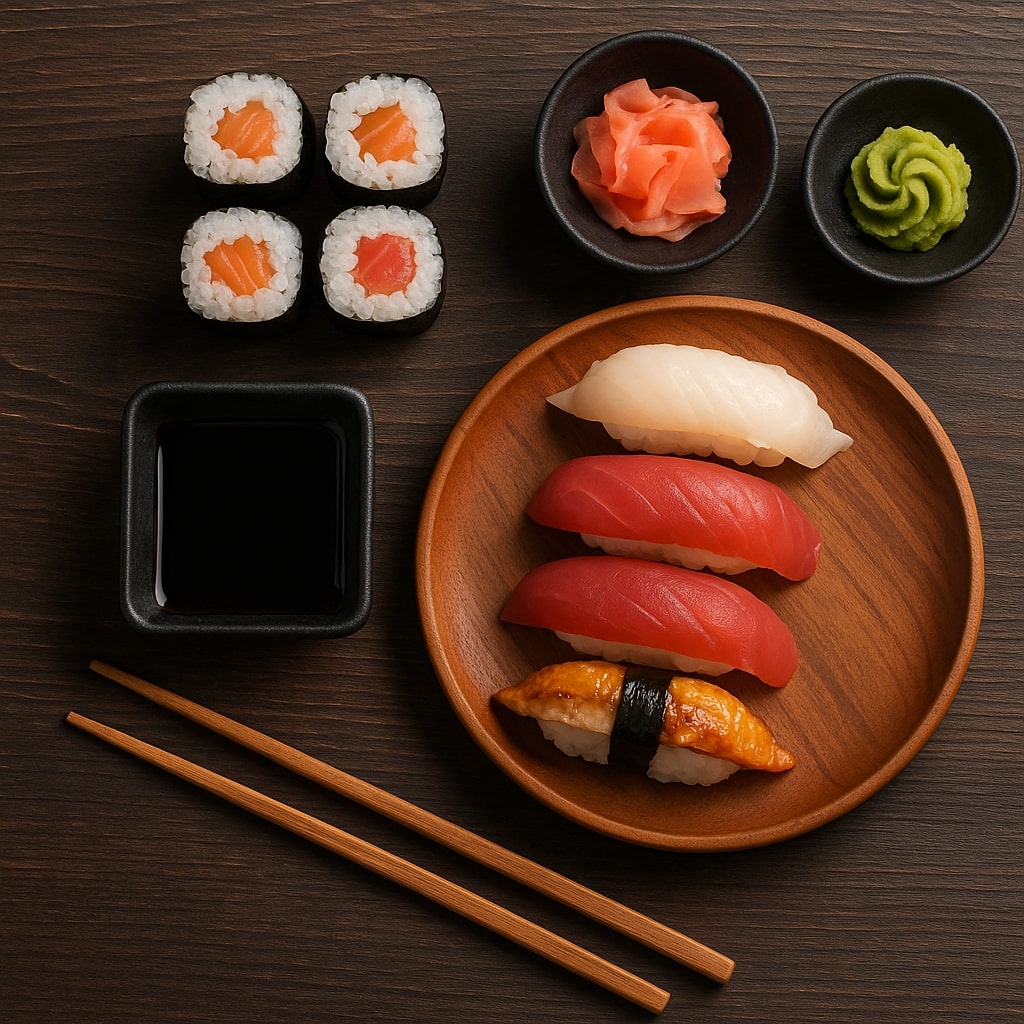 Как правильно есть суши и роллы?