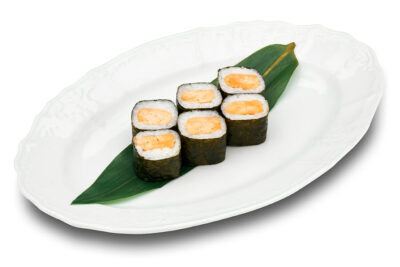 С запеченным лососем — 6 шт.