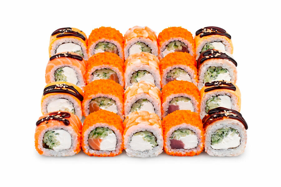 Суши-сет Филадельфия Комбо 2.5 заказать