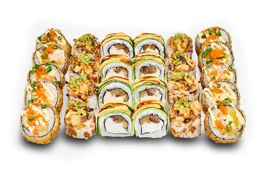 Суши-сет Золотая рыбка заказать 